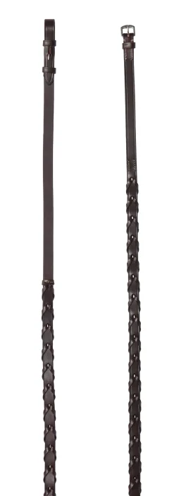 Online KINGS INTERNATIONAL TRU-Fit™ Build-A-Bridle™ Laced Reins Chocolate