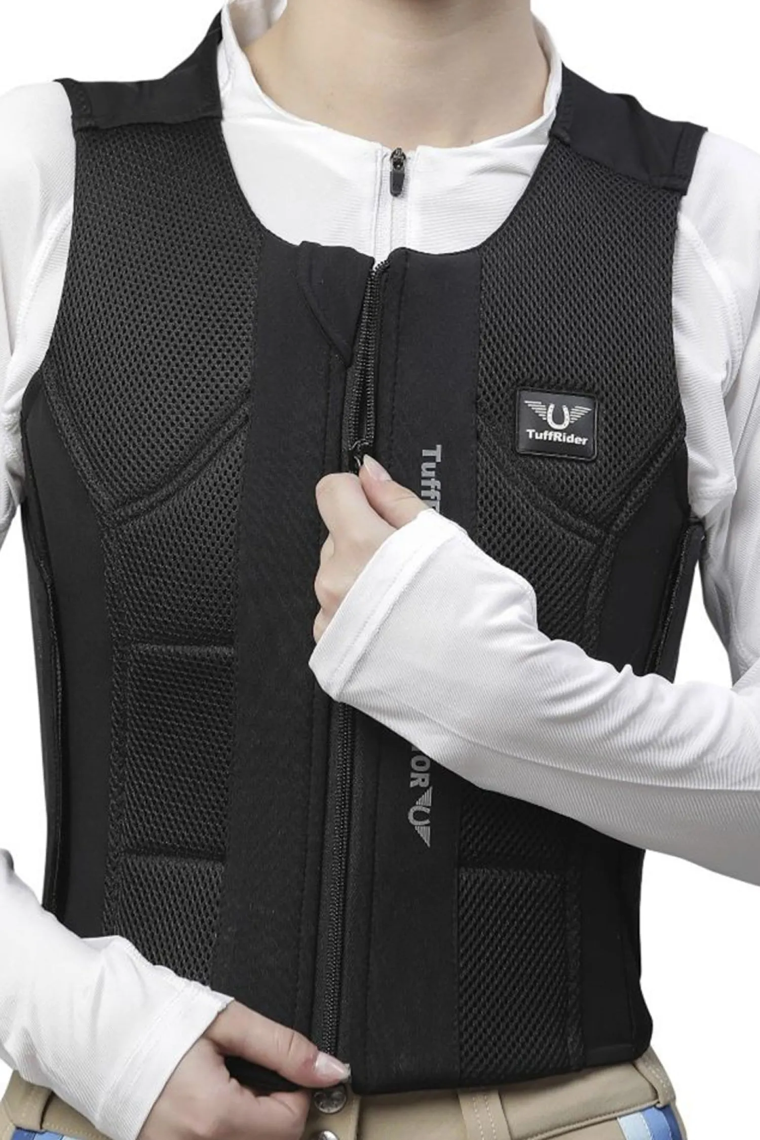 Hot JPC EQUESTRIAN TuffRider® Back Protector Black