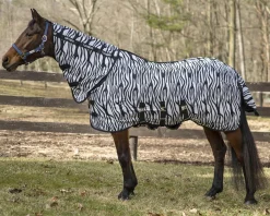 Discount JPC EQUESTRIAN TuffRider® Comfy Plus Combo Neck Fly Sheet Zebra