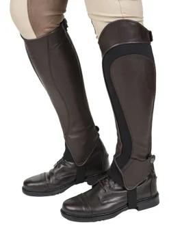 Outlet JPC EQUESTRIAN TuffRider® Ladies’ Derby Leather Half Chaps