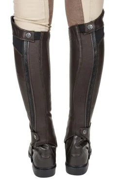 Outlet JPC EQUESTRIAN TuffRider® Ladies’ Derby Leather Half Chaps