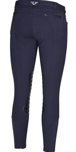 Hot JPC EQUESTRIAN TuffRider® Men’s Sawyer Silicone Knee-Patch Breech