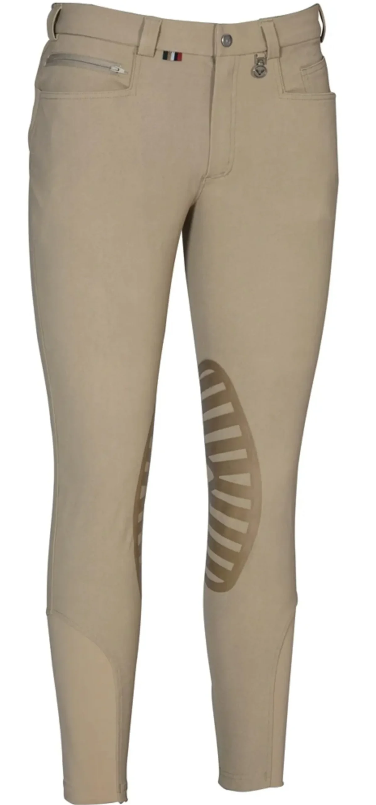 Hot JPC EQUESTRIAN TuffRider® Men’s Sawyer Silicone Knee-Patch Breech