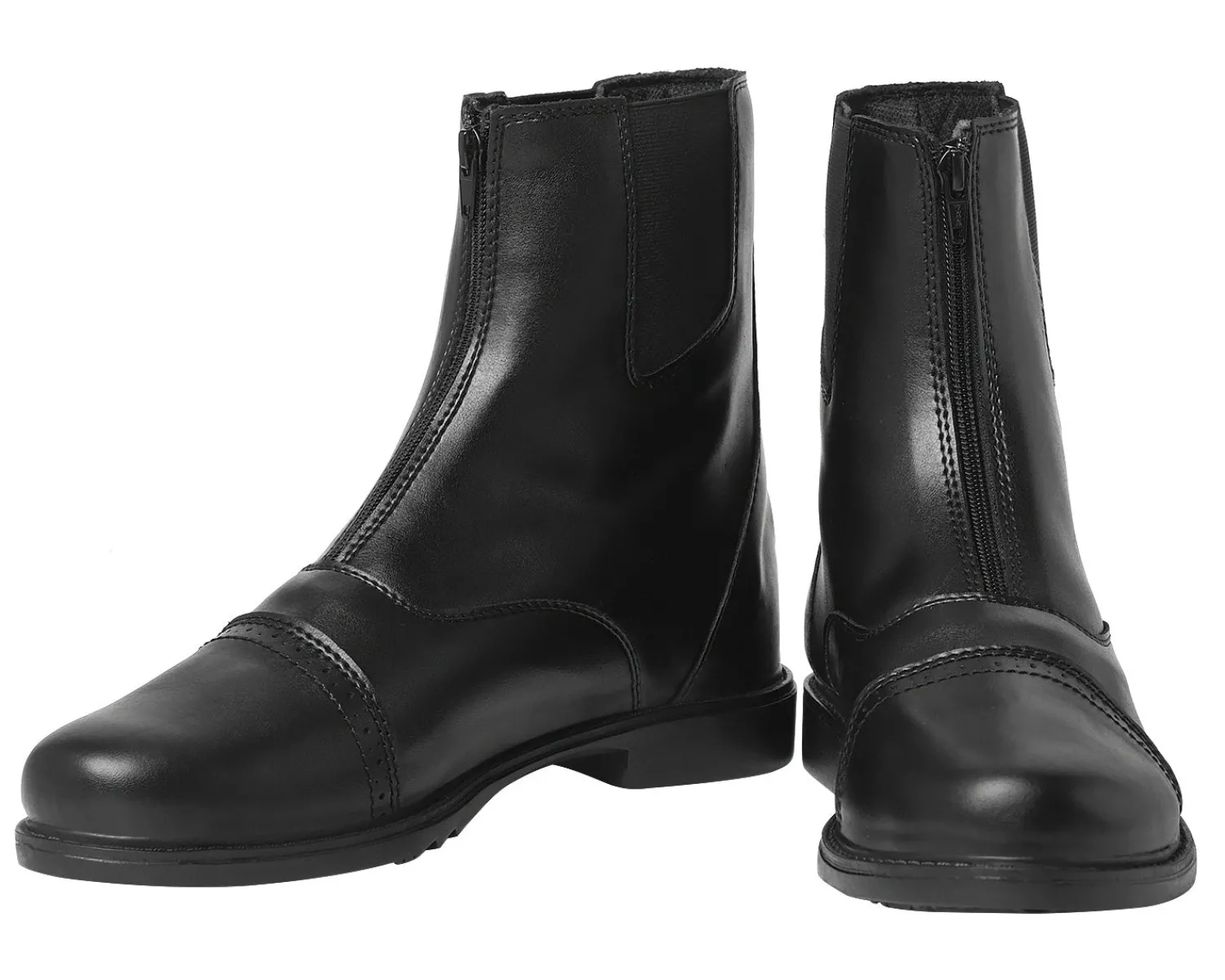Outlet JPC EQUESTRIAN TuffRider® Men’s Starter Front-Zip Paddock Boots Black