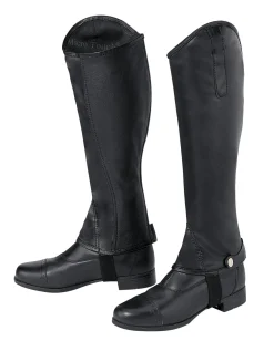 Outlet JPC EQUESTRIAN TuffRider® Micro Touch Half Chaps Black