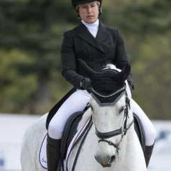 WORLD EQUSTRN BRNDS Vespucci Dressage Double Raised Weymouth Bridle Black