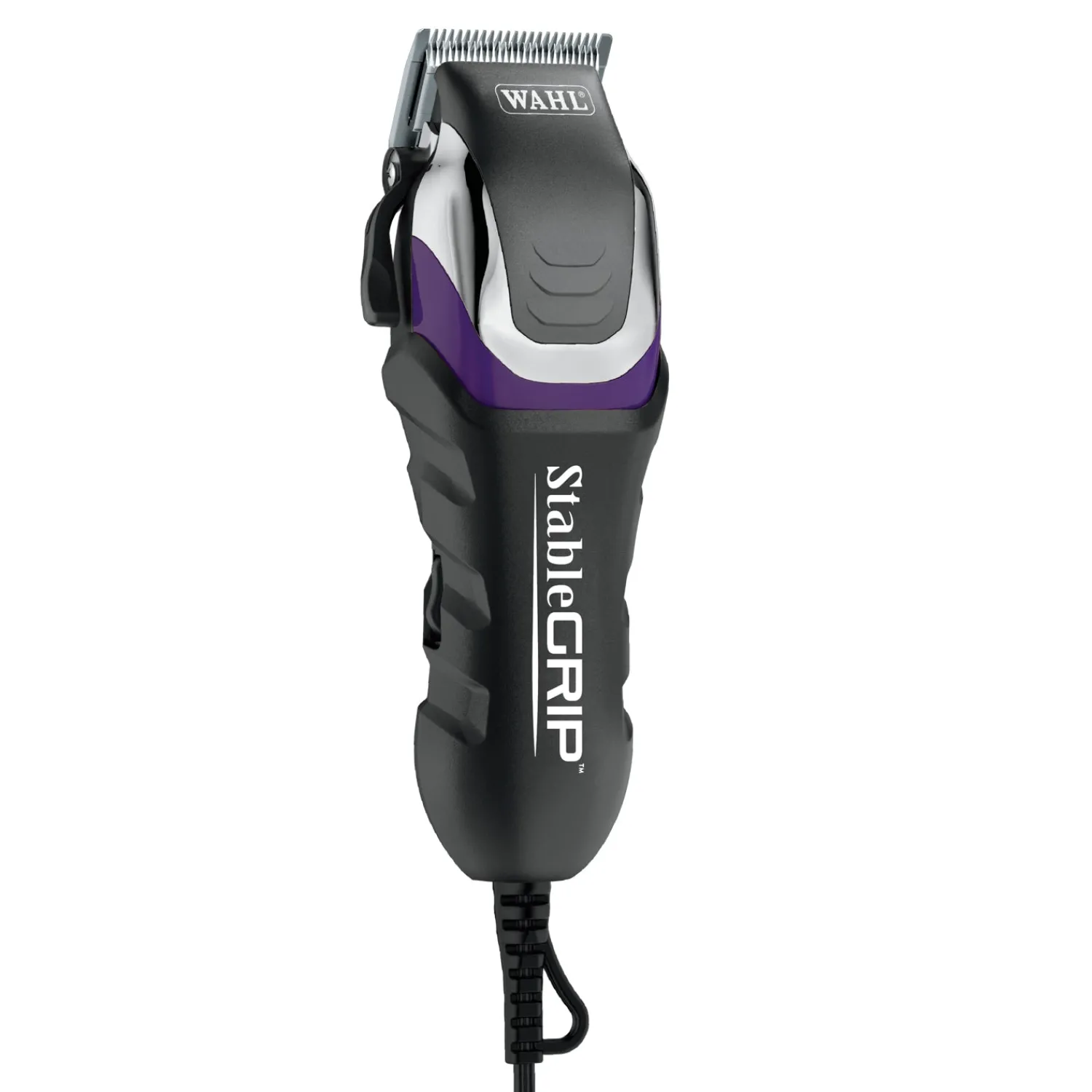 WAHL CLIPPER CORP Wahl® Stable Grip™ Clipper with Adjustable Blades No. 30-15-10 Purple/Silver/Black