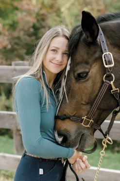Clearance WALSH PRODUCTS Walsh™ Rope Nose British Halter Brown