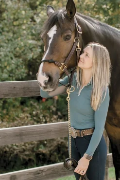 Clearance WALSH PRODUCTS Walsh™ Rope Nose British Halter Brown
