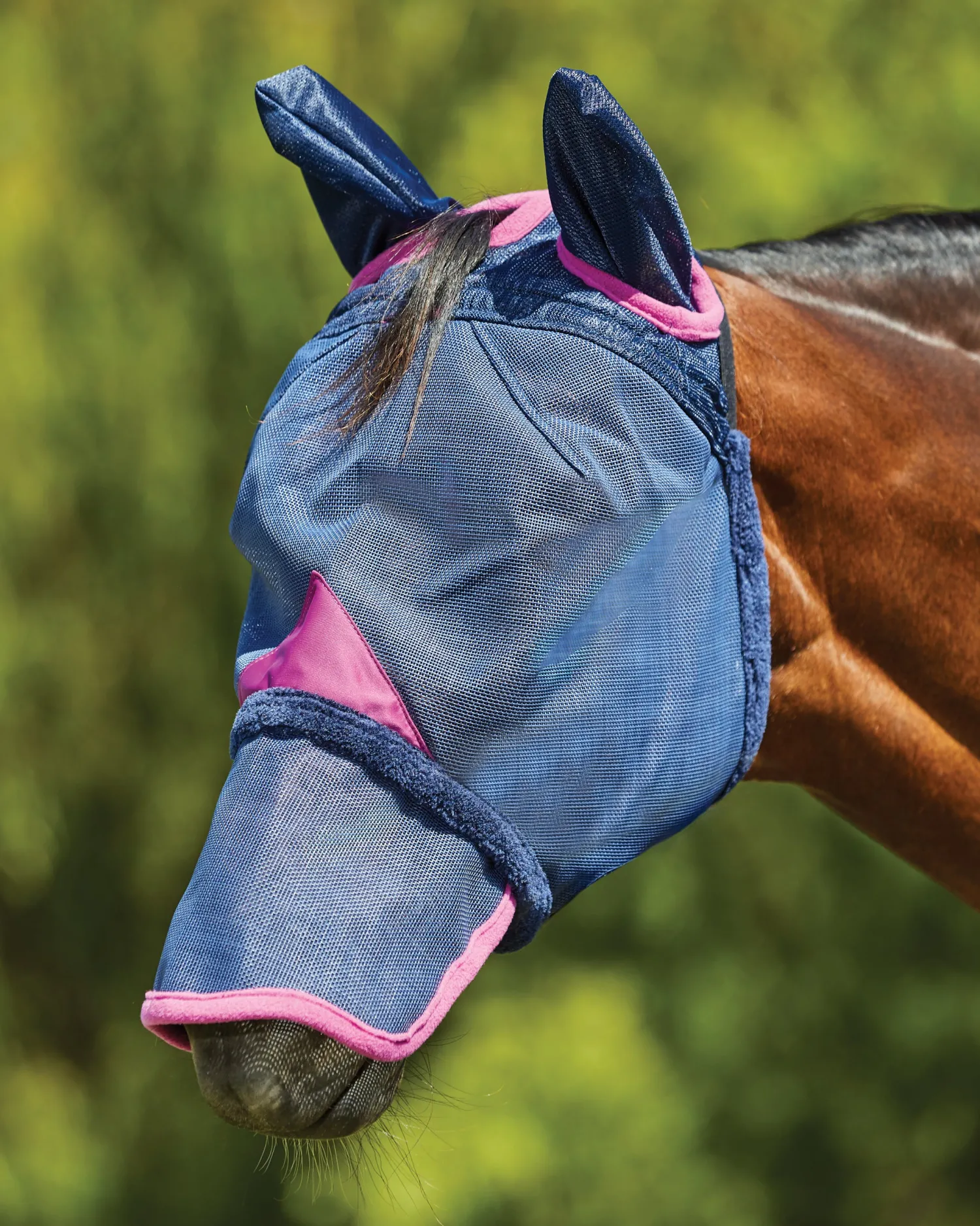 WEATHERBEETA ® ComFiTec™ Deluxe Durable Mesh Fly Mask with Ears & Nose