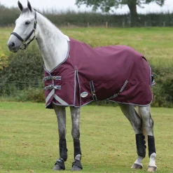 Hot WEATHERBEETA ® ComFiTec™ Plus Dynamic II Standard Neck Lite Turnout Maroon/Grey/White
