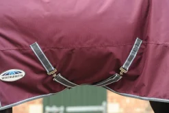 Hot WEATHERBEETA ® ComFiTec™ Plus Dynamic II Standard Neck Lite Turnout Maroon/Grey/White