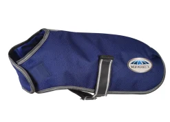 Best WEATHERBEETA ® Comfitec Premier Free Parka Dog Coat Dark Blue/Grey/White