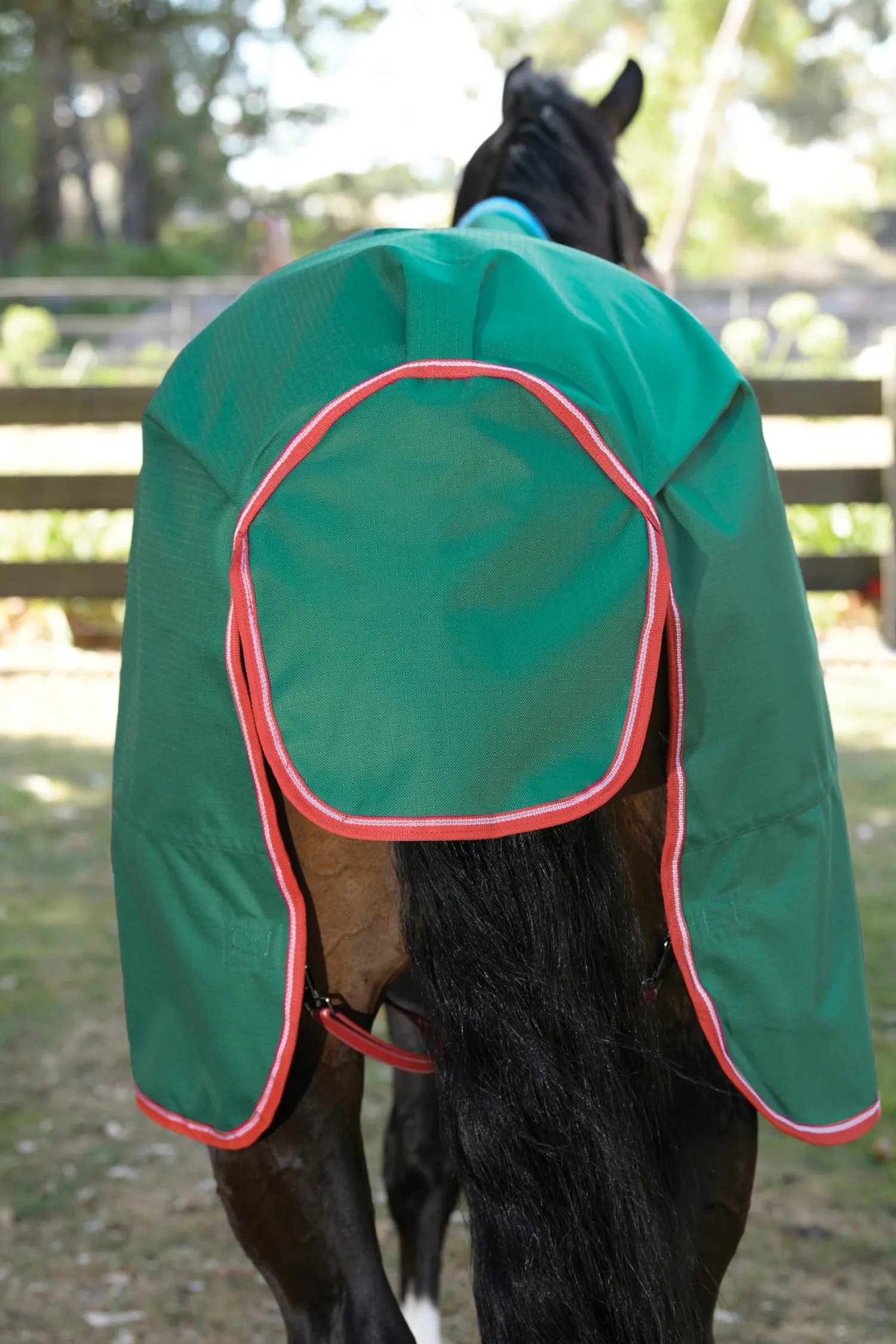Hot WEATHERBEETA ® ComFiTec™ Prelim Standard Neck Lite Turnout Dark Green/Red/White