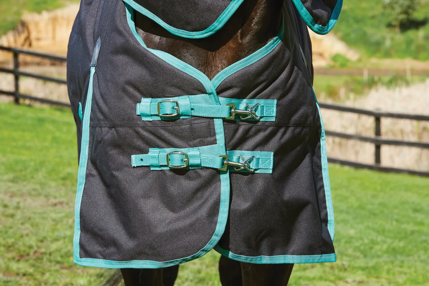 Clearance WEATHERBEETA ® Green-Tec 900D Detach-A-Neck Lite Plus Black/Bottle Green