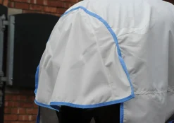 Clearance WEATHERBEETA ® Sweet Itch Shield with Combo Neck White/Blue