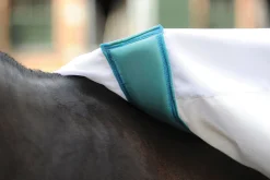 Clearance WEATHERBEETA ® Sweet Itch Shield with Combo Neck White/Blue