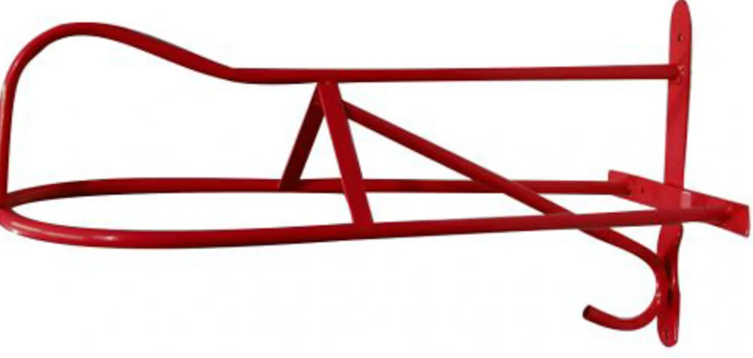 Hot SHILOH STABLES TACK Western or English Wall-Mount Saddle Rack with Hook