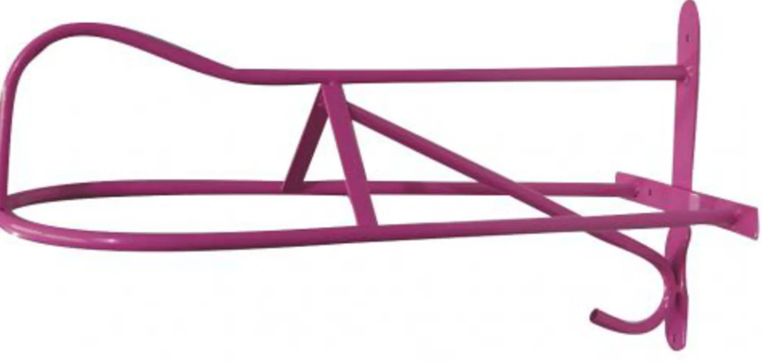 Hot SHILOH STABLES TACK Western or English Wall-Mount Saddle Rack with Hook