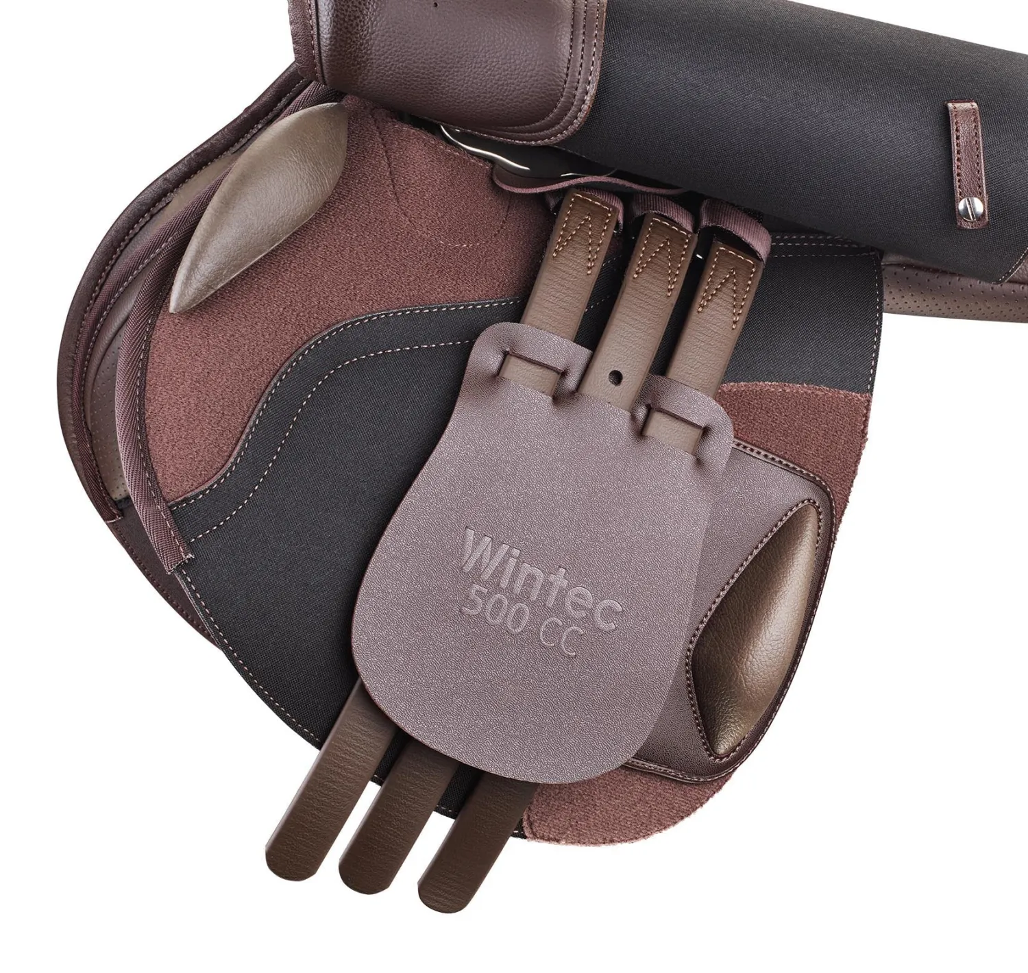 SADDLERY BRANDS INTL Wintec 500 Close Contact Saddle with Rear Flexiblocs and HART
