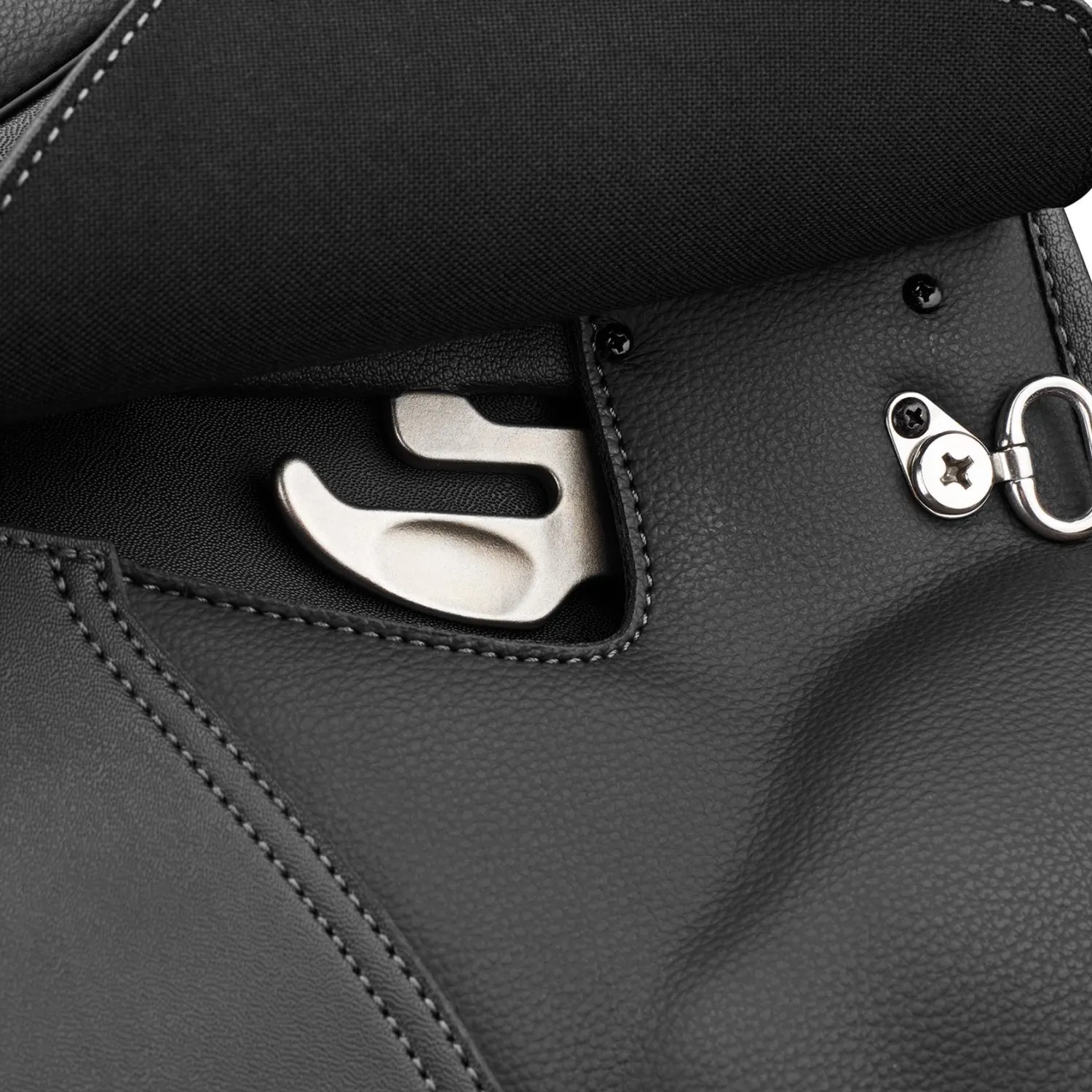 SADDLERY BRANDS INTL Wintec 500 Dressage Saddle with Flocked Panels Black