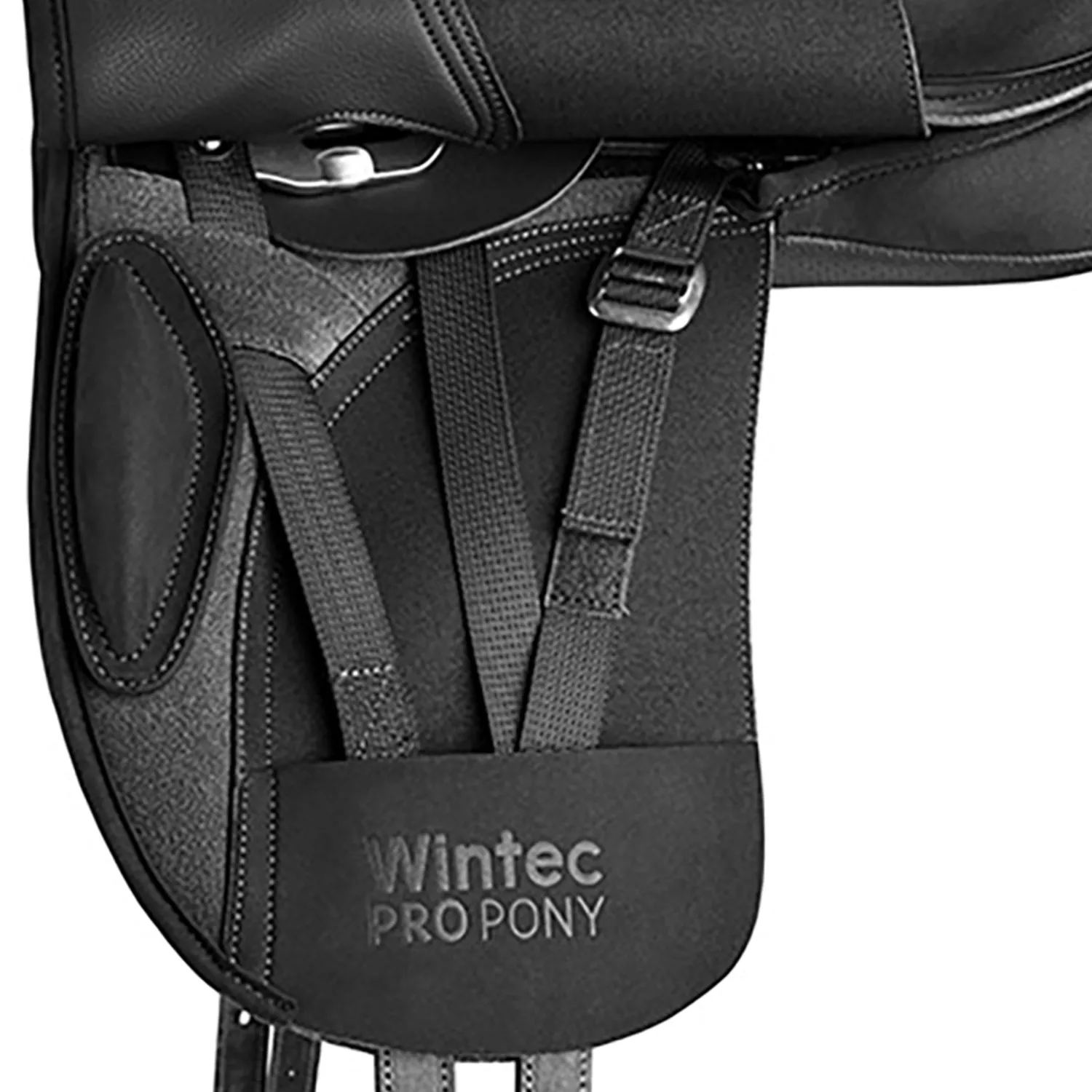 Outlet SADDLERY BRANDS INTL Wintec Pro Pony Dressage Saddle with HART Black
