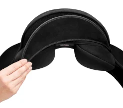 Best SADDLERY BRANDS INTL WintecLite WIDE All-Purpose D’Lux Saddle with HART Black
